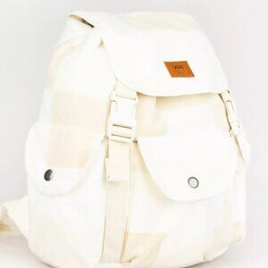 Vans Winter Checker Backpack Turtledove - New w/ Tags 13L